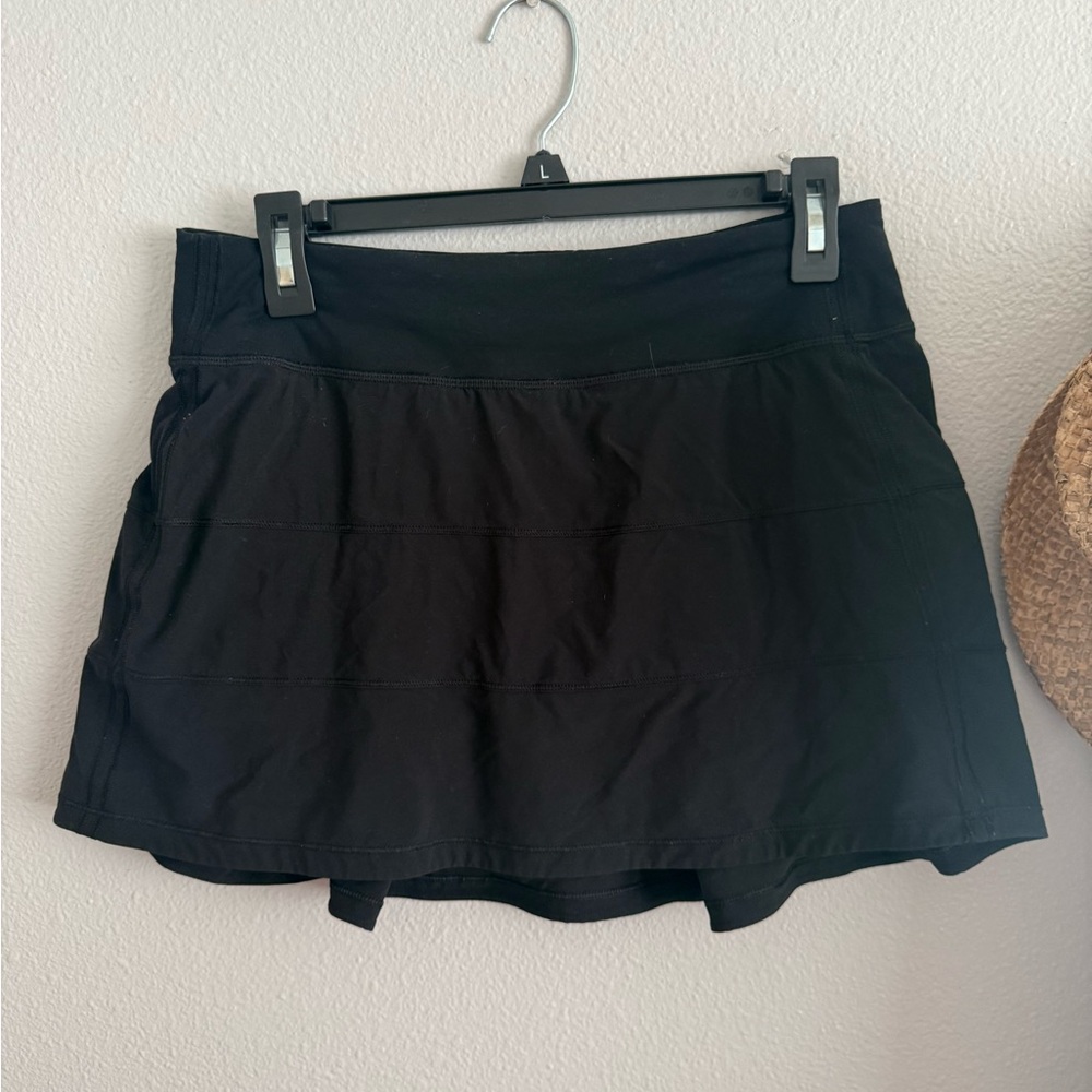 lululemon athletica Black Mini Skirt